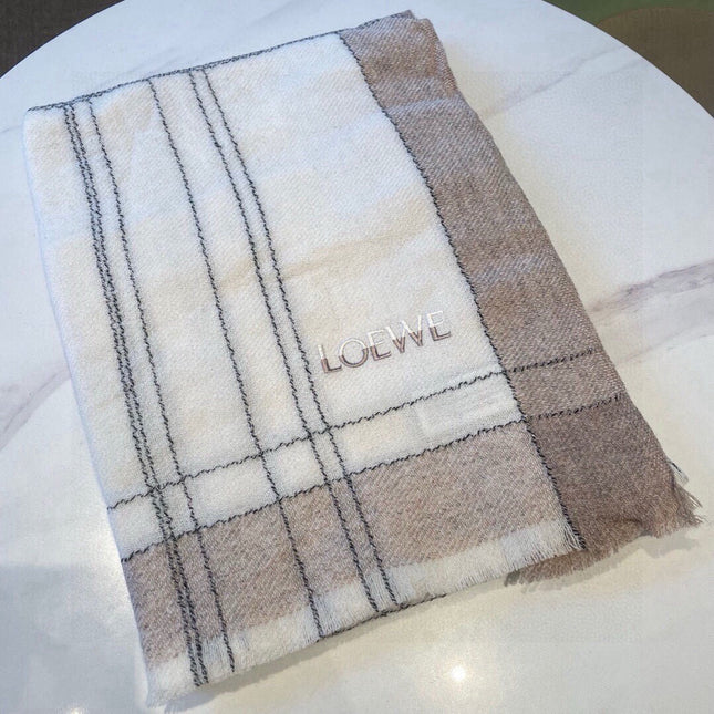 LOEWE 26S SCARF 190 IN CASHMERE 512979