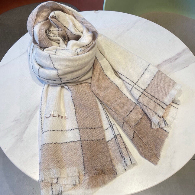 LOEWE 26S SCARF 190 IN CASHMERE 512979
