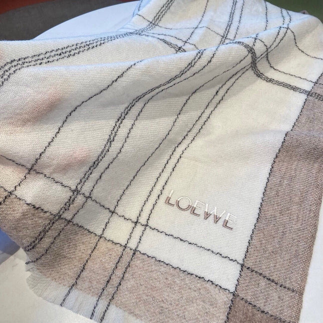 LOEWE 26S SCARF 190 IN CASHMERE 512979