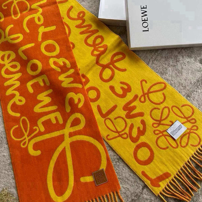 LOEWE 26S SCARF 180 IN CASHMERE 540621