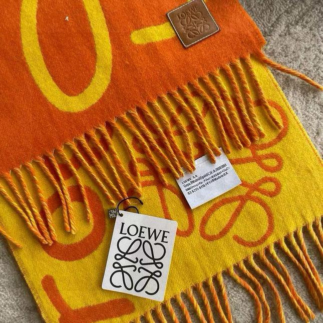 LOEWE 26S SCARF 180 IN CASHMERE 540621