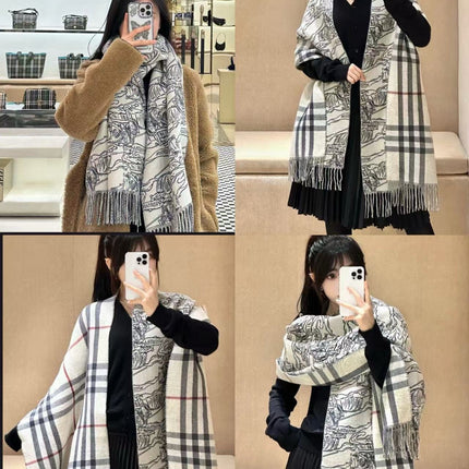 BURBERRY 26S SCARF 210CM IN CASHMERE 173948