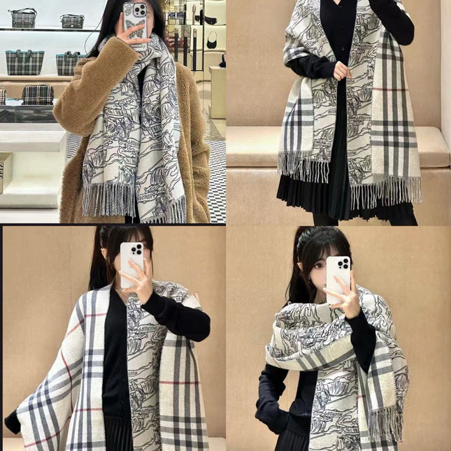 BURBERRY 26S SCARF 210CM IN CASHMERE 173948