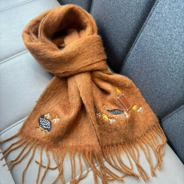 LOEWE 26S SCARF 185 IN MOHAIR WOOL 202491