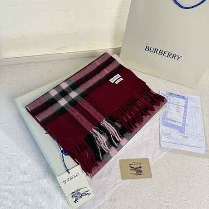 BURBERRY 26S SCARF 168CM IN CASHMERE 202515