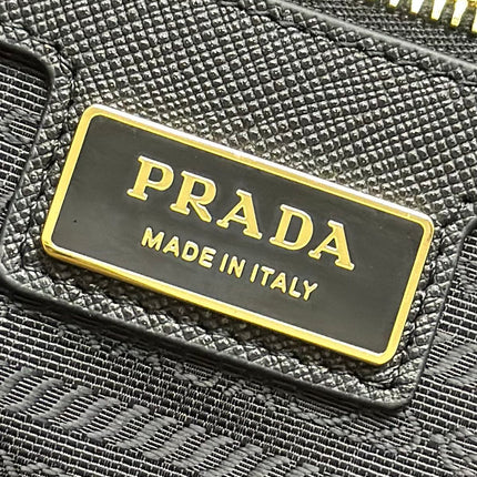 CLASSIC TOTE BAG 43 IN BLACK RE-NYLON FABRIC