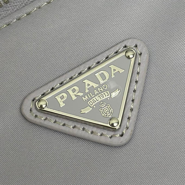 PRADA 26S SHOULDER BAG 23 IN PURPLE FABRIC