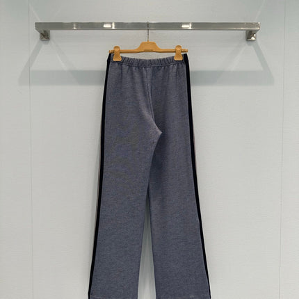 MIUMIU STRAIGHT-LEG PANTS STYLE 556