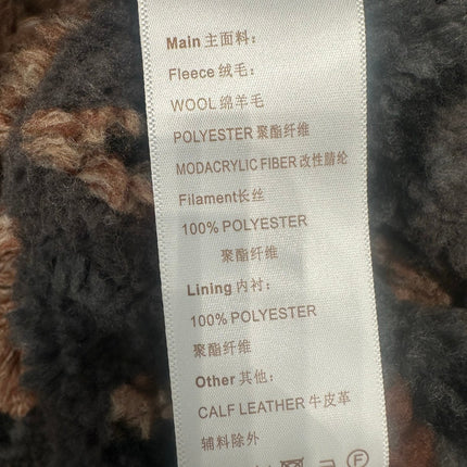 LV 25S REVERSIBLE SHEARLING JACKET 0029