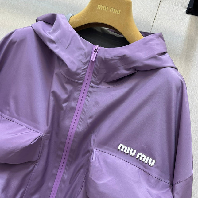 MIUMIU HOODED JACKET STYLE 40