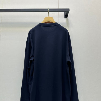 MIUMIU LONG-SLEEVE CREW NECK T-SHIRT STYLE 58