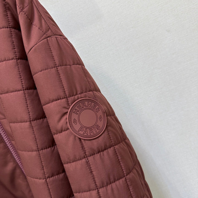 HERMES 25S LONG ZIP-UP COAT 300