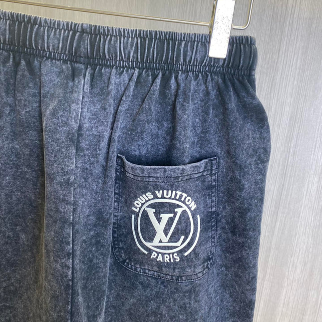 LV CASUAL SHORT BLACK DENIM 239582