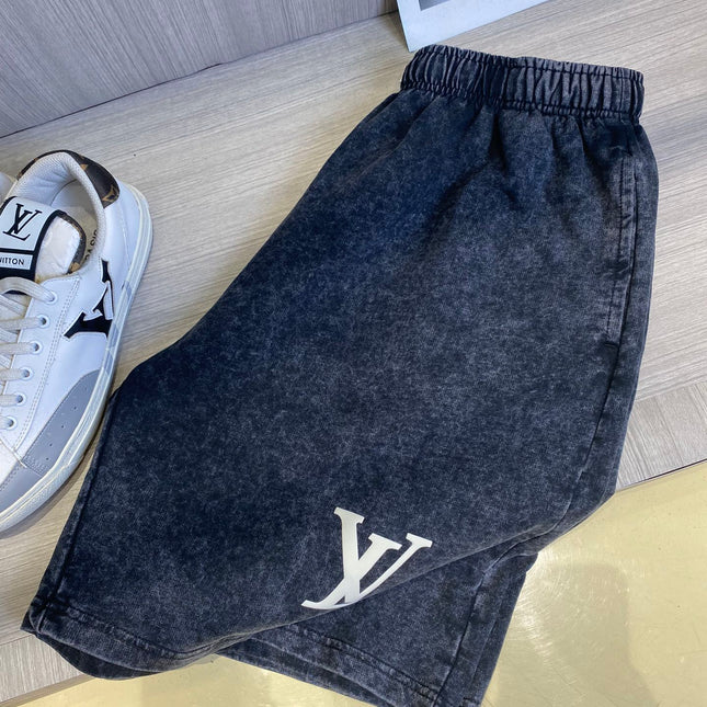 LV CASUAL SHORT BLACK DENIM 239582