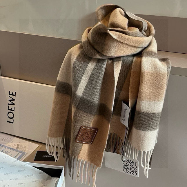 LOEWE 26S SCARF 180 IN CASHMERE 481051