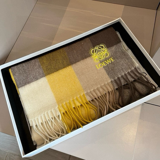 LOEWE 26S SCARF 180 IN CASHMERE 481061