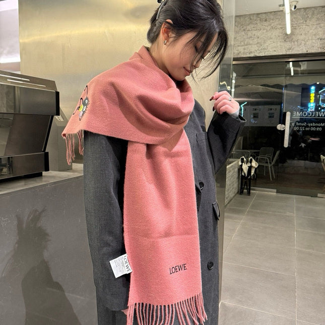 LOEWE 26S SCARF 180 IN CASHMERE 481063