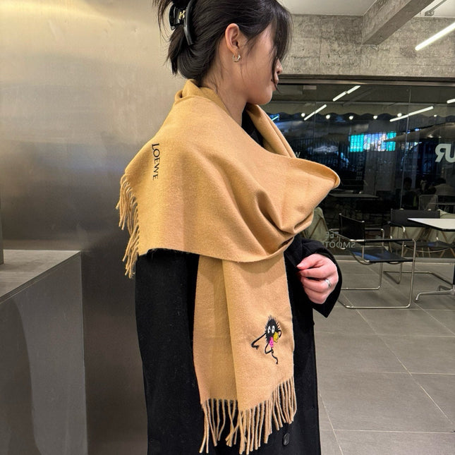 LOEWE 26S SCARF 180 IN CASHMERE 481065