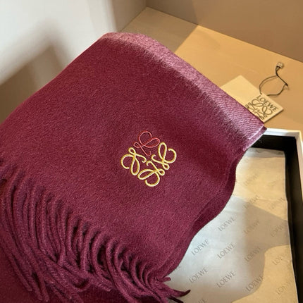 LOEWE 26S SCARF 180 IN CASHMERE 489748