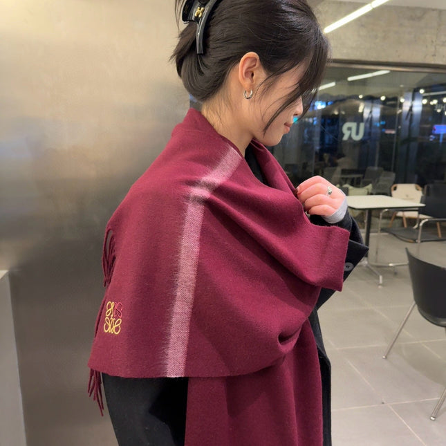 LOEWE 26S SCARF 180 IN CASHMERE 489748