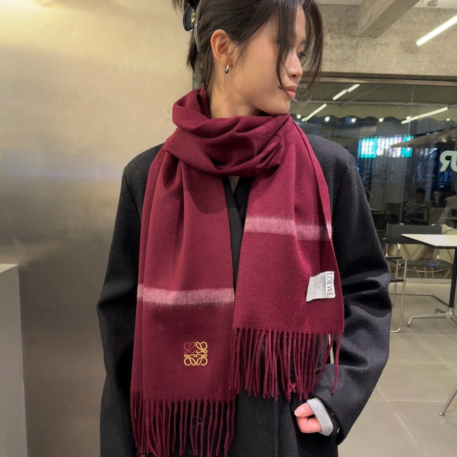 LOEWE 26S SCARF 180 IN CASHMERE 489748
