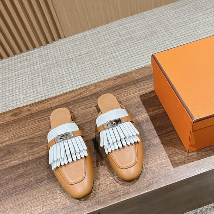 0Z Mule Fringed Bronze