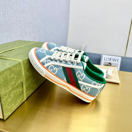 GG TENNIS 1977 TRAINER BLUE CANVAS