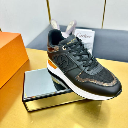 LV NEO RUN AWAY SNEAKER IN BLACK MESH