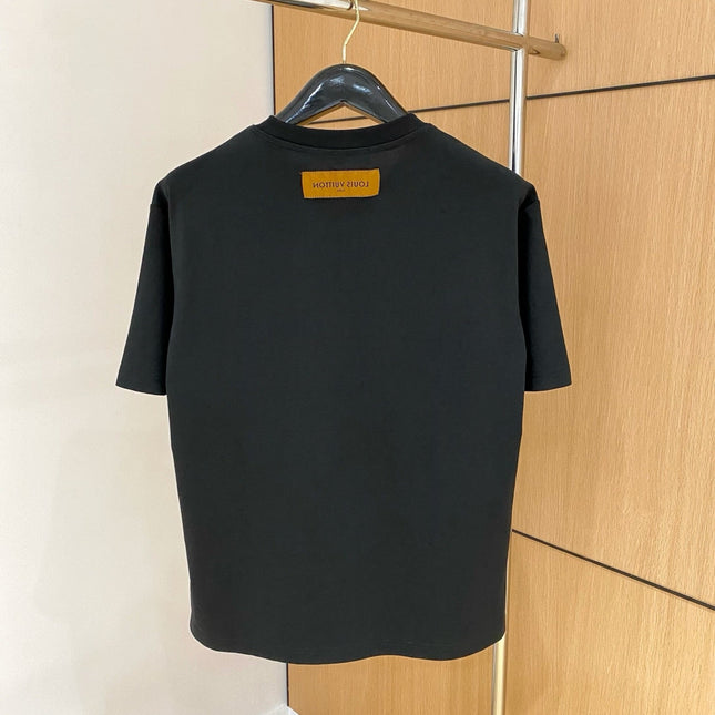 LV BLACK COTTON T-SHIRT 239592