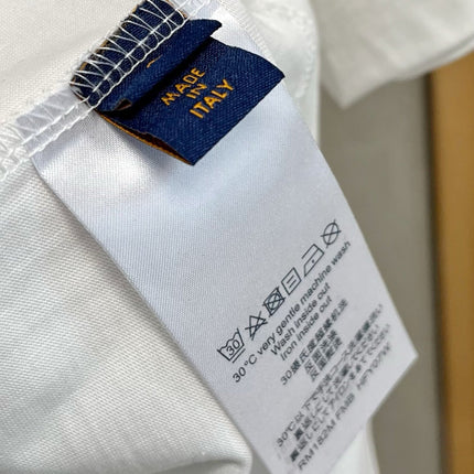 LV T-SHIRT IN WHITE PURE COTTON 238779