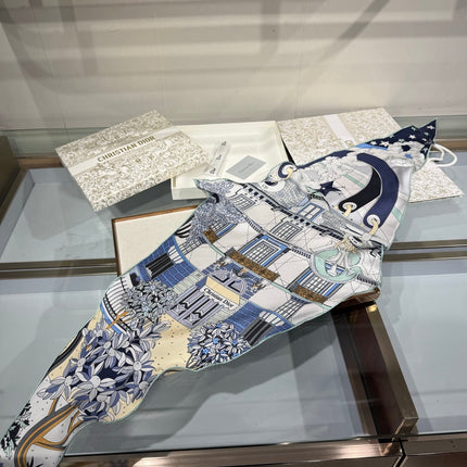 DIOR 26S SCARF 120CM IN SILK 307100