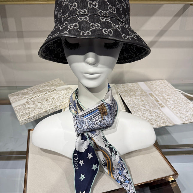 DIOR 26S SCARF 120CM IN SILK 307100