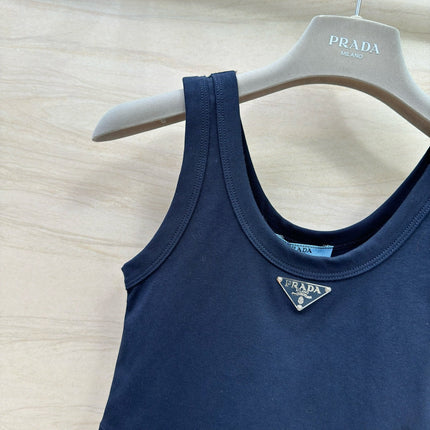 PRADA 26S CREW NECK TANK TOP 657