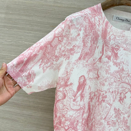 DIOR 26S SHORT-SLEEVE CREWNECK T-SHIRT 1344