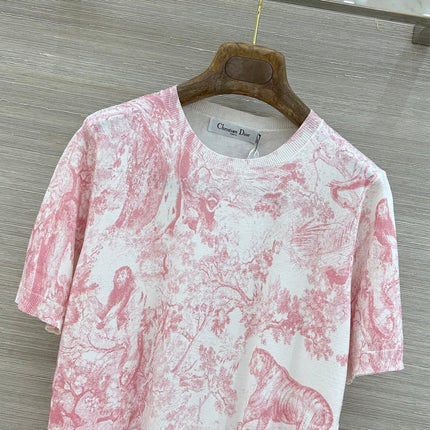 DIOR 26S SHORT-SLEEVE CREWNECK T-SHIRT 1344