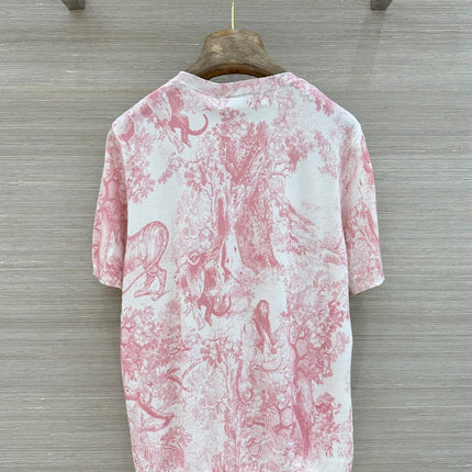 DIOR 26S SHORT-SLEEVE CREWNECK T-SHIRT 1344