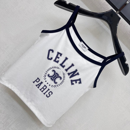 CELINE SPAGHETTI STRAP TOP 267816