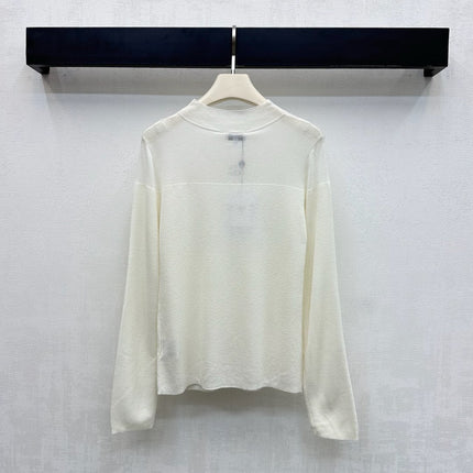 CHANEL 25S LIGHTWEIGHT KNIT SWEATER 607