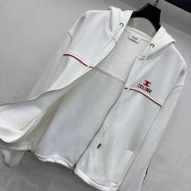 CELINE 26S HOODED JACKET AND SHORTS SET 127