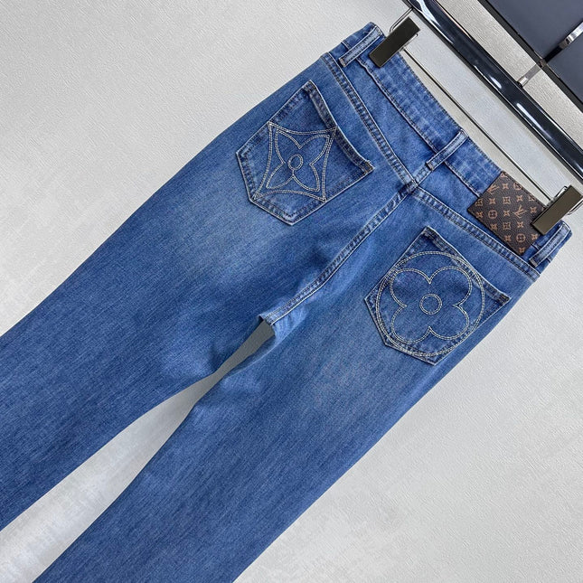LV 26S FLARED DENIM JEANS STYLE 235