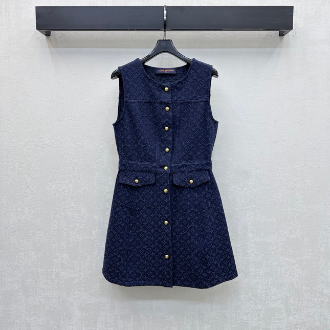 LV 26S SLEEVELESS DRESS STYLE 219