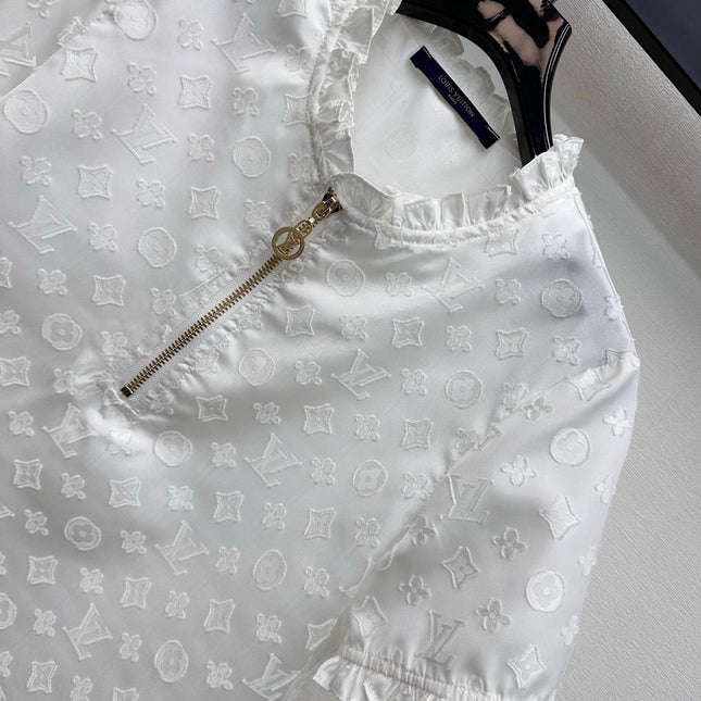 LV 26S SHORT-SLEEVE ZIP-UP SHIRT STYLE 200