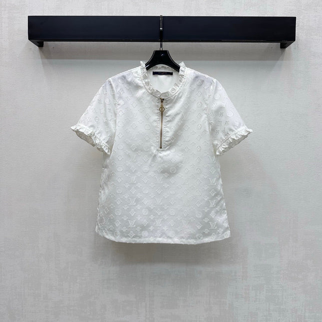 LV 26S SHORT-SLEEVE ZIP-UP SHIRT STYLE 200