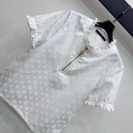 LV 26S SHORT-SLEEVE ZIP-UP SHIRT STYLE 200