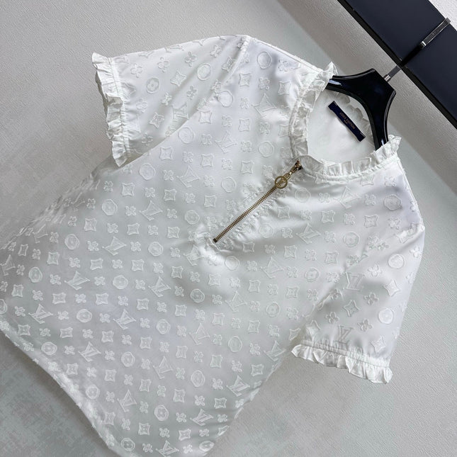 LV 26S SHORT-SLEEVE ZIP-UP SHIRT STYLE 200