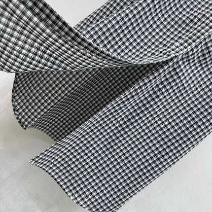CELINE 26S GINGHAM BELTED MIDI DRESS 358