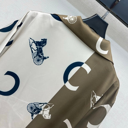 CELINE 26S SILK SHIRT 451