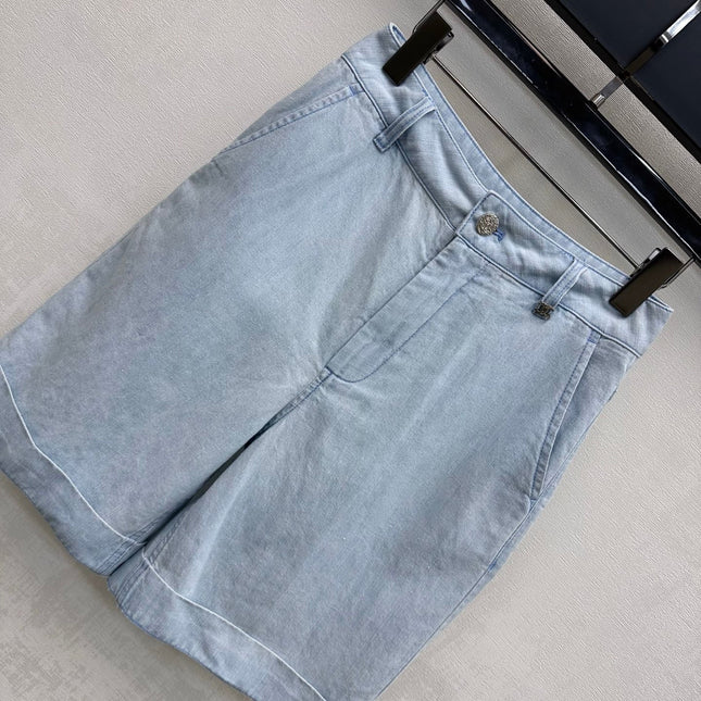 CHANEL 26S DENIM SHORTS 1433