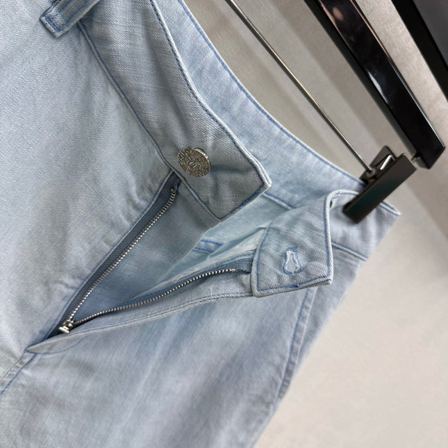 CHANEL 26S DENIM SHORTS 1433