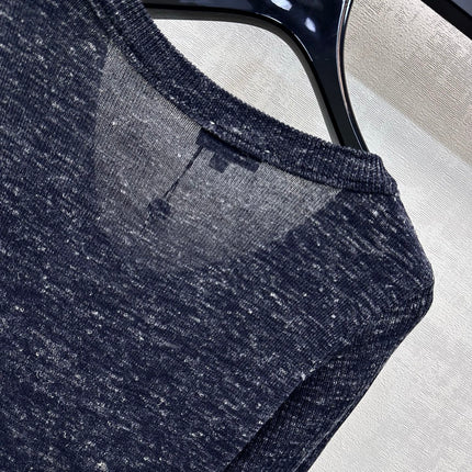 CHANEL 26S LONG-SLEEVE KNIT TOP 1381